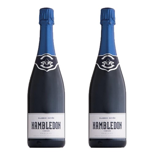 Hambledon Classic Cuvee English 75cl Duo Gift Set